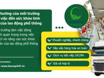 Ảnh hưởng của môi trường làm việc đến sức khỏe tinh thần của lao động phổ thông