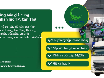 Bảng báo giá cung ứng nhân lực TP. Cần Thơ