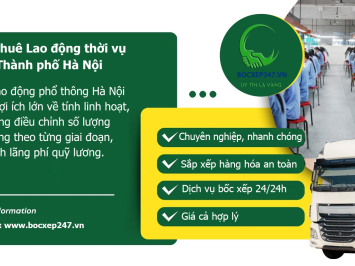 Bảng báo giá cho thuê Lao động thời vụ Thành phố Hà Nội