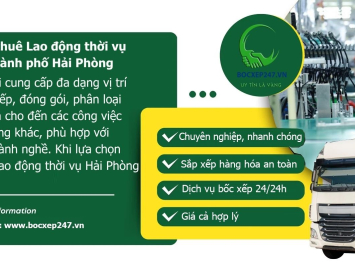 Cho thuê Lao động thời vụ Thành phố Hải Phòng