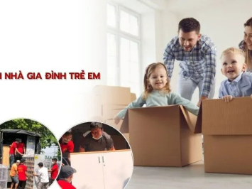 Lưu Ý Khi Chuyển Nhà Gia Đình Trẻ Em
