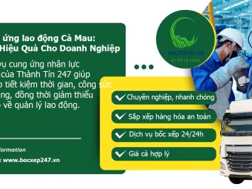 Bảng báo giá cung ứng lao động Cà Mau