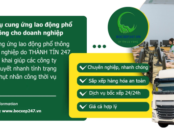 Dịch vụ cung ứng lao động phổ thông cho doanh nghiệp