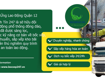 Dịch vụ cung ứng lao động Quận 12 trách nhiệm cao