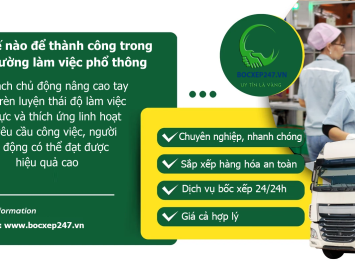 Làm thế nào để thành công trong môi trường làm việc phổ thông