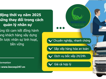Lao động thời vụ năm 2025 và những thay đổi trong cách quản lý nhân sự