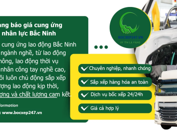 Bảng báo giá cung ứng nhân lực Bắc Ninh