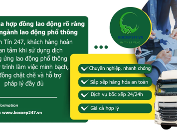 Lợi ích của hợp đồng lao động rõ ràng trong ngành lao động phổ thông