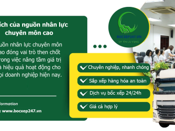 Lợi ích của nguồn nhân lực chuyên môn cao