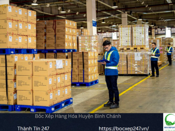 Dịch vụ bốc xếp hàng hóa Bình Chánh uy tín, giá rẻ, hỗ trợ khu công nghiệp