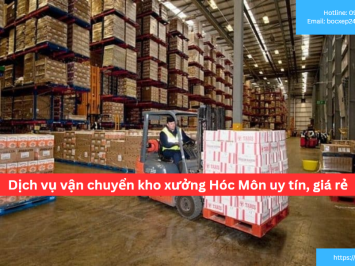 Bảng báo giá dịch vụ vận chuyển kho xưởng Củ Chi uy tín, giá rẻ