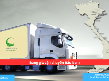 Bảng giá vận chuyển Bắc Nam