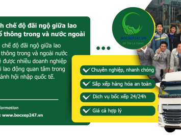 So sánh chế độ đãi ngộ giữa lao động phổ thông trong và nước ngoài