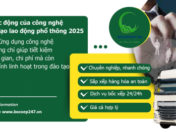 Tác động của công nghệ đến đào tạo lao động phổ thông 2025