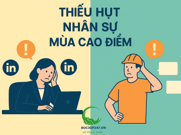 Thiếu hụt nhân sự mùa cao điểm – Giải pháp từ Dịch Vụ Bốc Xếp 247