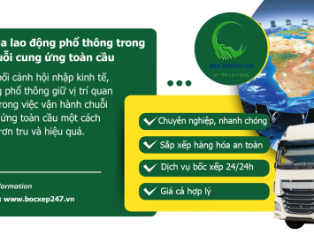 Vai trò của lao động phổ thông trong chuỗi cung ứng toàn cầu